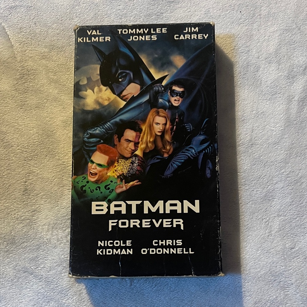 Batman Forever Vintage VHS Tape